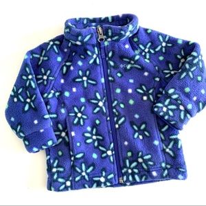 Columbia girl fleece jacket